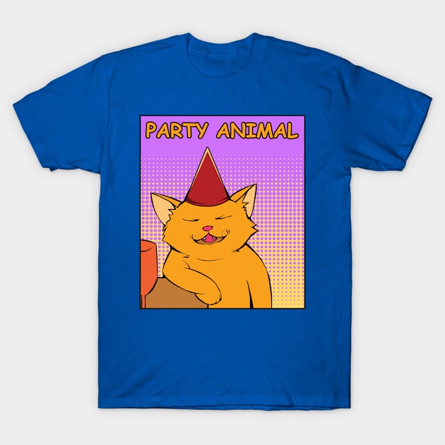 Party Animal - Pop Art Ave T-Shirt by Pop Art Ave